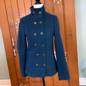 Le Chateau wool and polyester pea coat.